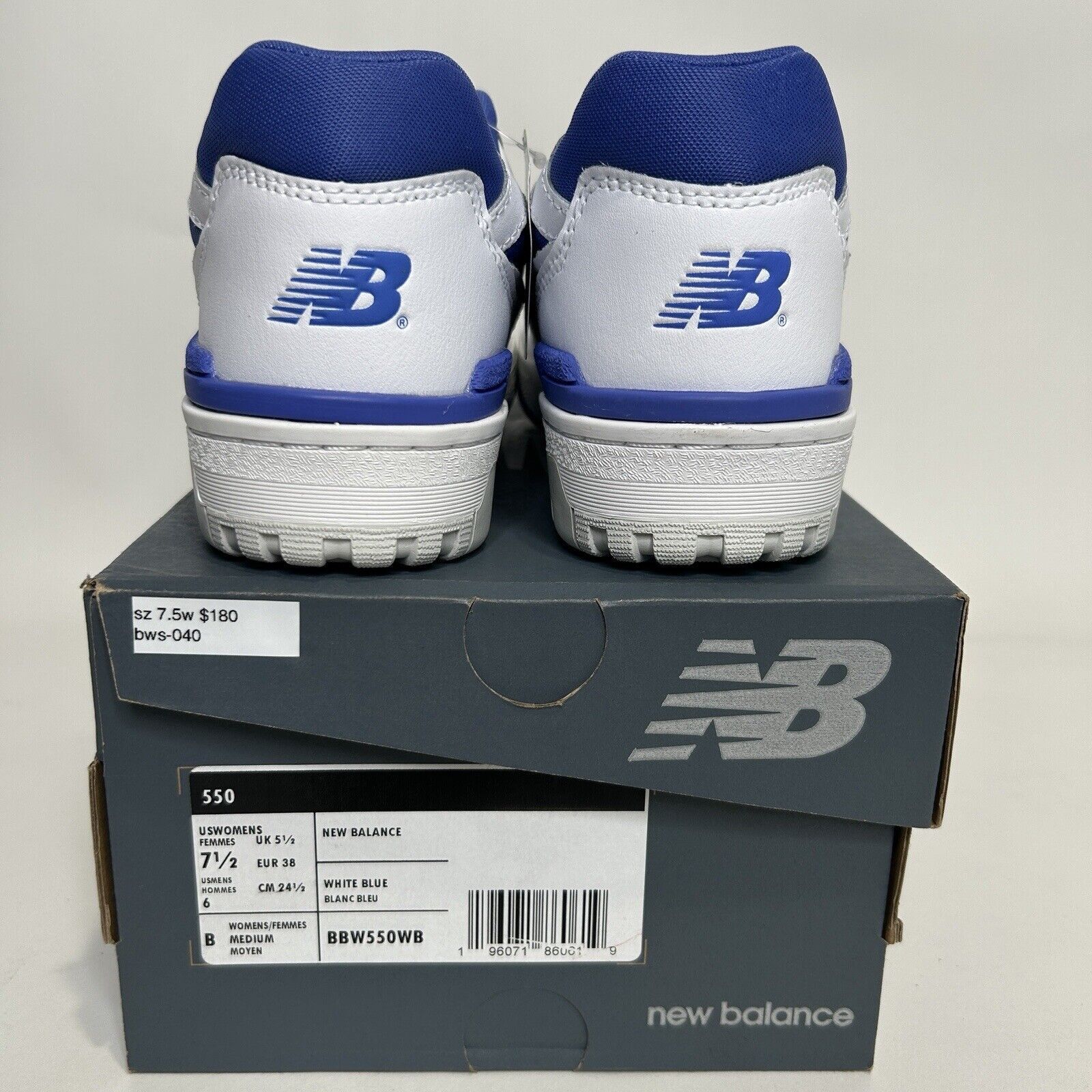 New Balance New Balance 550 WMNS Sneakers “Aura Purple” 2024 Size US 7.5 / IT 37.5 - 4 Thumbnail