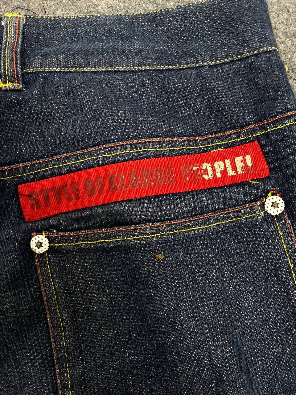 Xlarge XLARGE selvedge distressed denim nice design Size US 35 - 4 Thumbnail