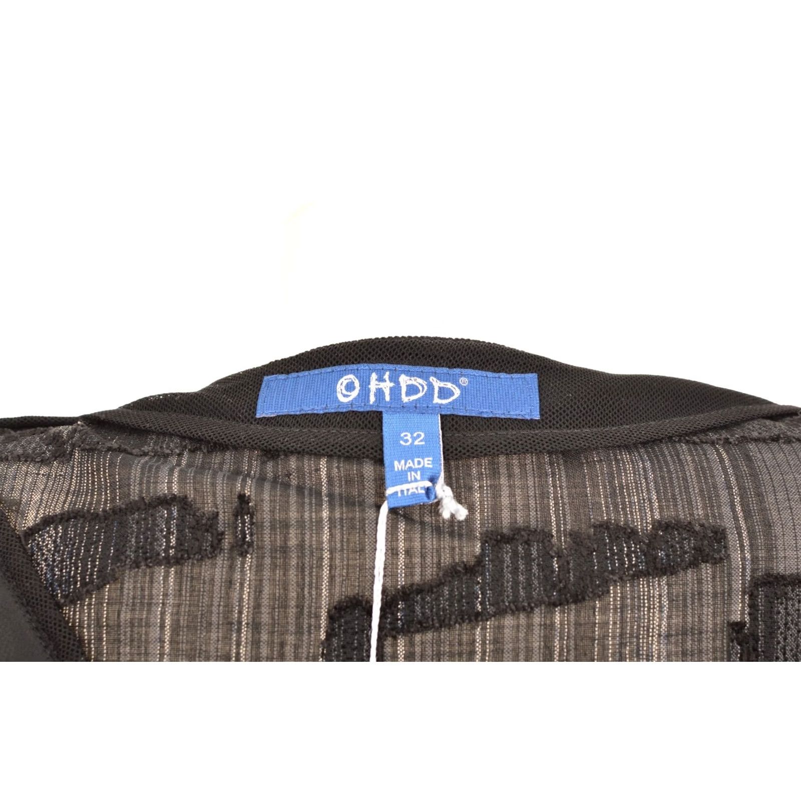 Vintage OHDD Coprispalla Vintage Bolero Top Blouse Women EU 32 Black Mens? Size XXS / US 00 / IT 34 - 6 Thumbnail
