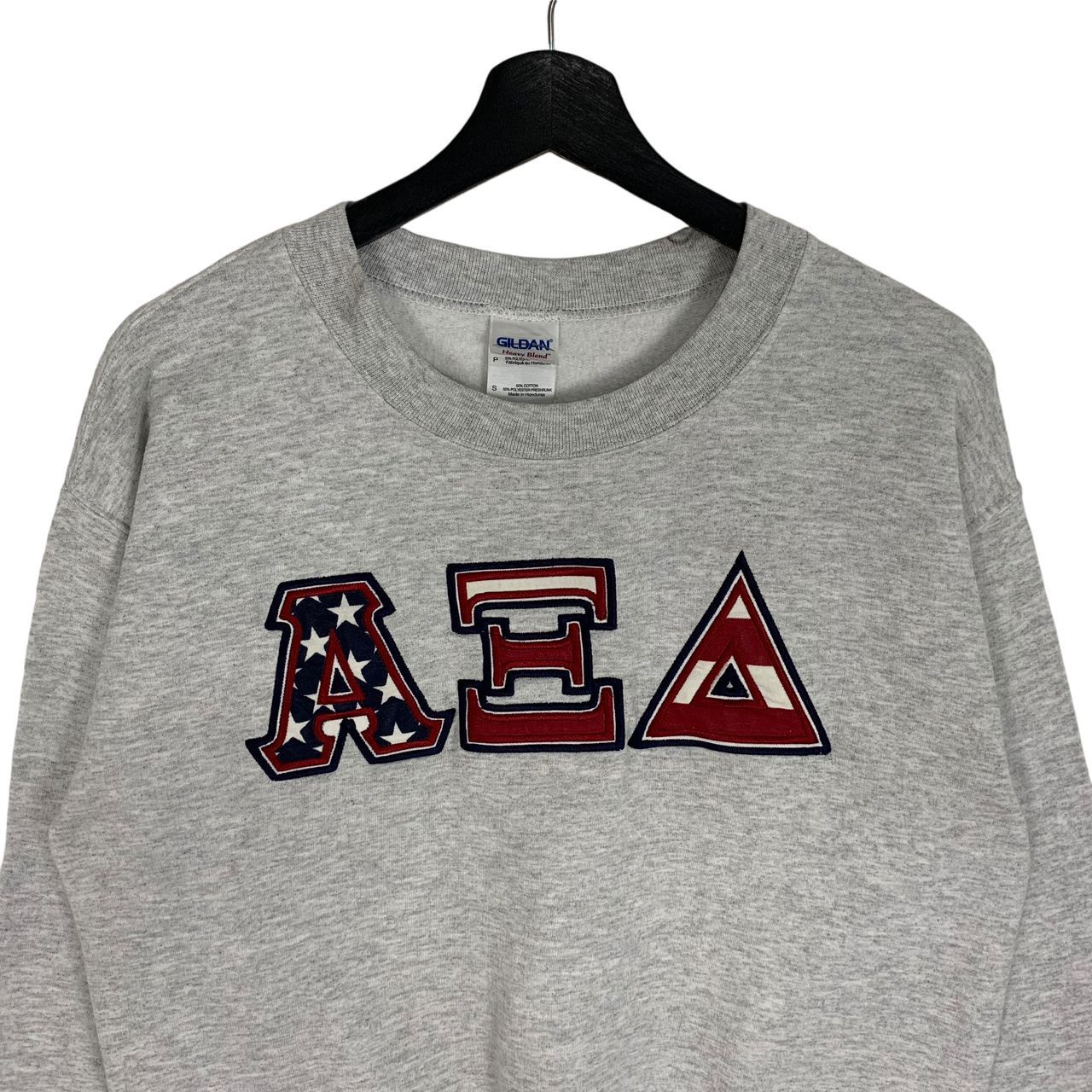Vintage Alpha Xi Delta College US Symbol Embroidery Sweatshirt Size S / US 4 / IT 40 - 2 Thumbnail