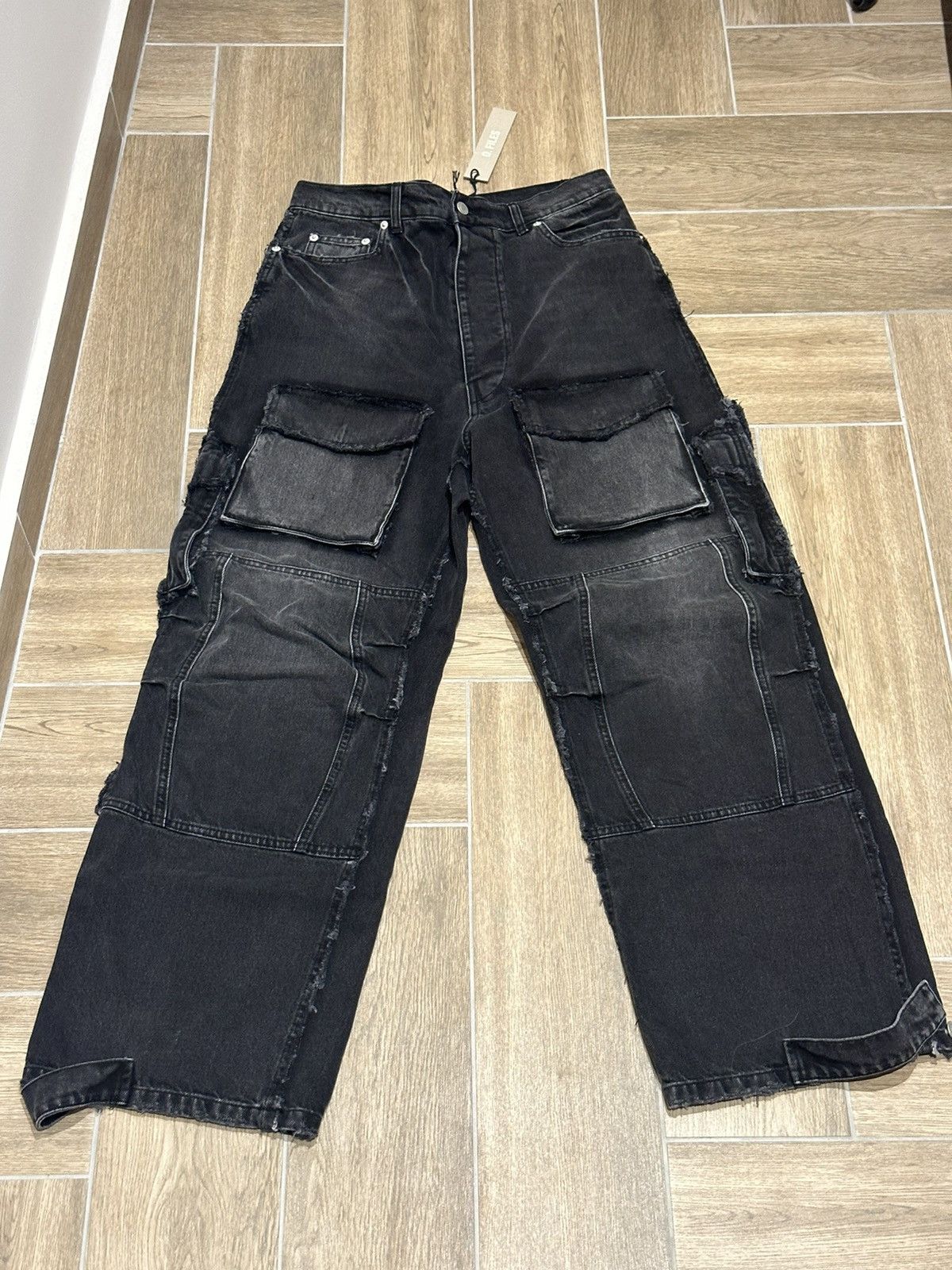 Ojardorf Ojardorf Black Cargo Denim Size US 30 / EU 46 - 1 Thumbnail