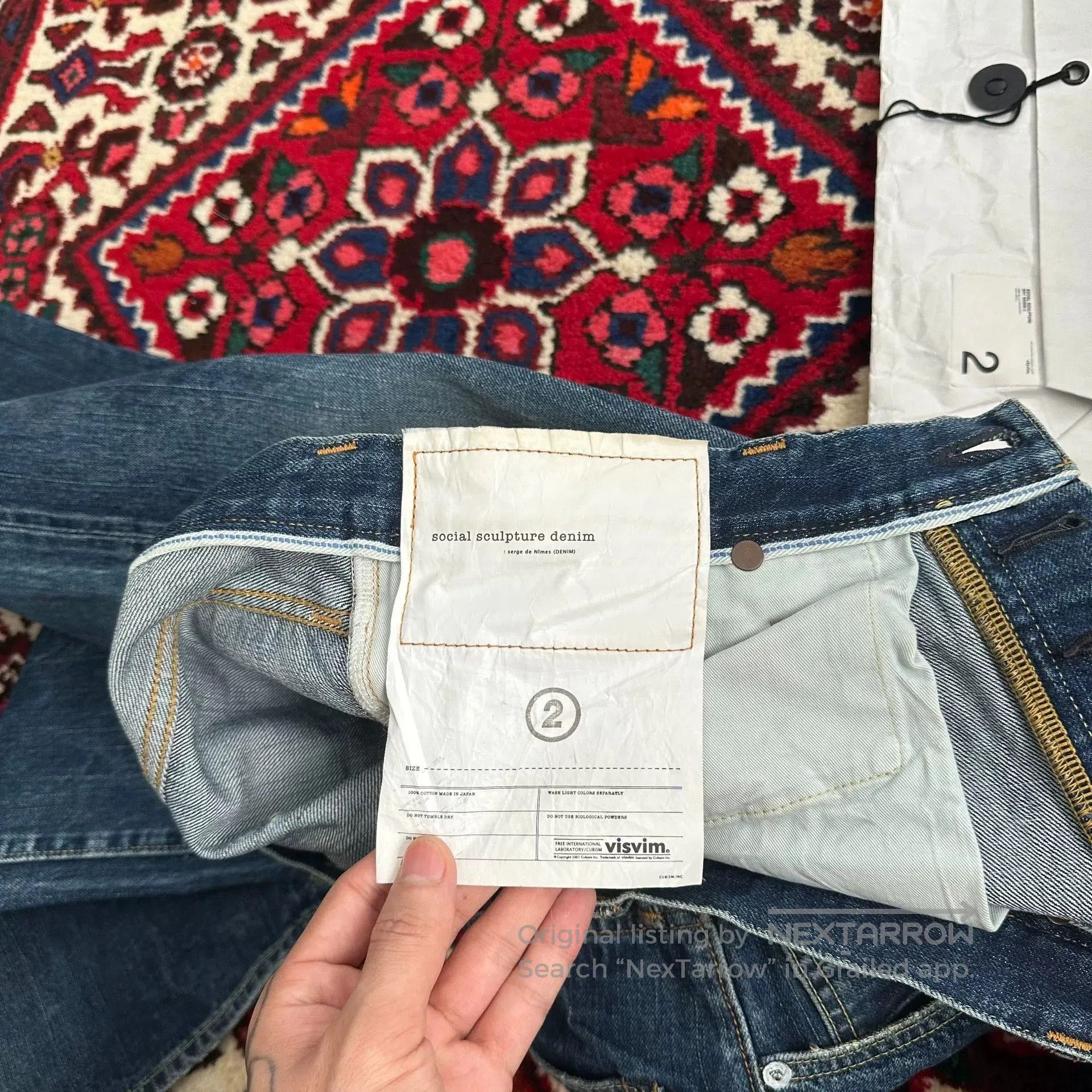 Visvim visvim DRY3 denim jeans in excellent condition. Size US 32 / EU 48 - 7 Thumbnail