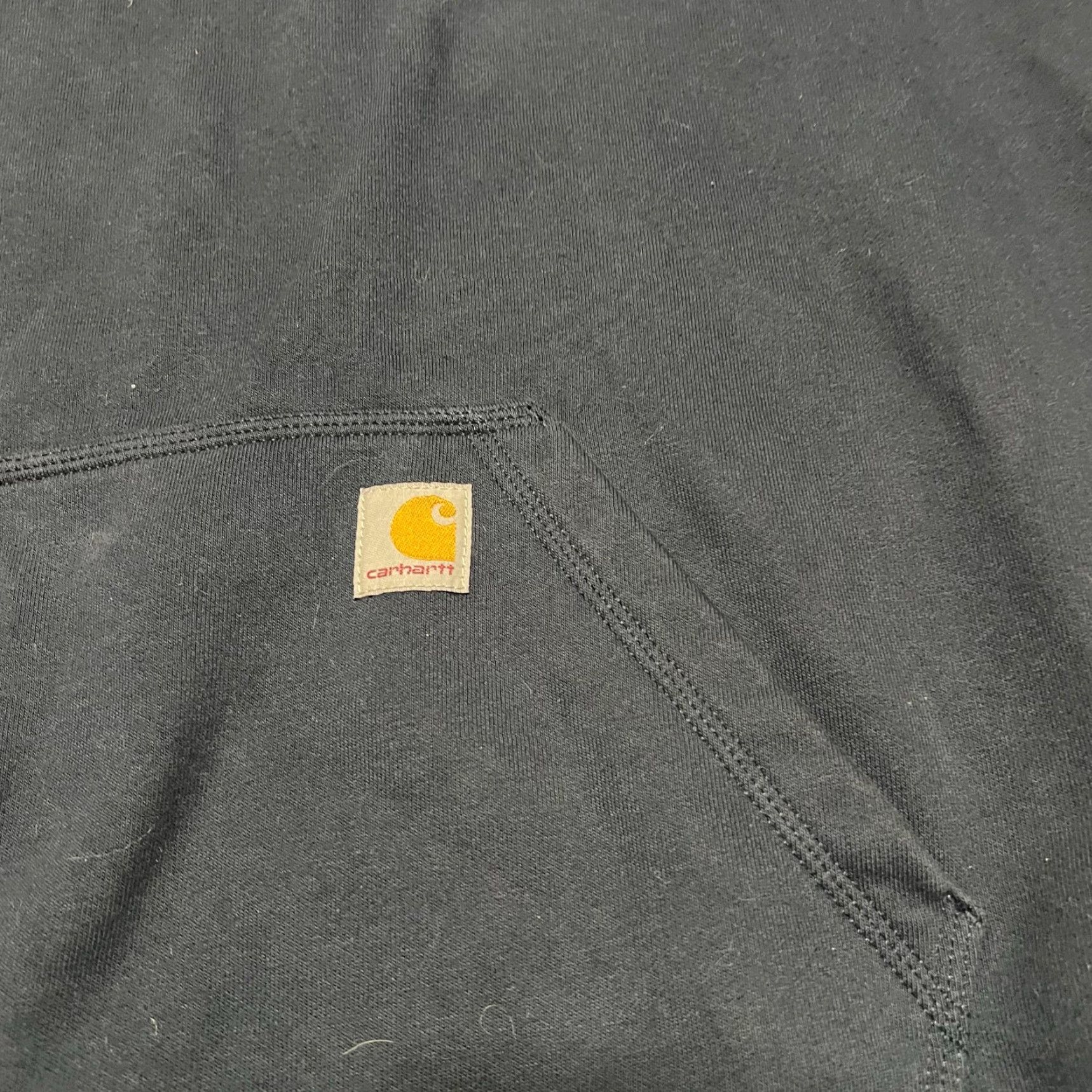 Carhartt Carhartt Hoodie Mens 2XL Relaxed Rain Defender Force Blue Workwear Sweatshirt Size US XXL / EU 58 / 5 - 3 Thumbnail