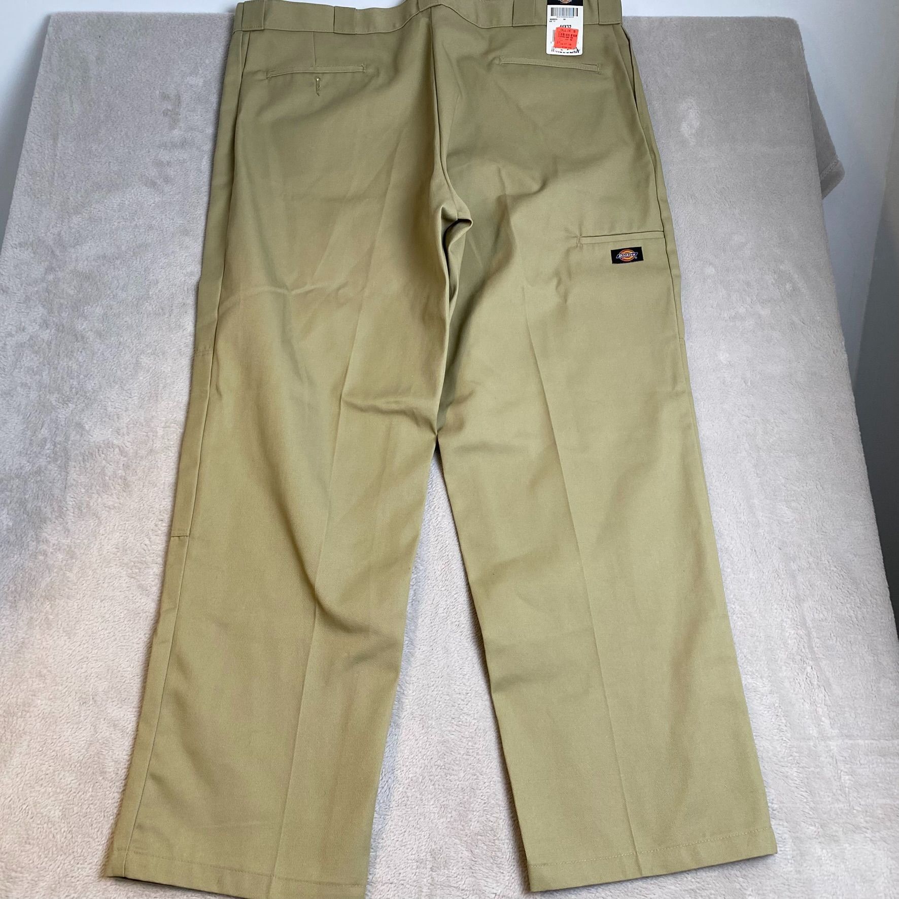 Dickies Dickies Mens Work Pants Khaki 44x32 Loose Fit Cotton Polyest Size US 44 / EU 60 - 6 Thumbnail
