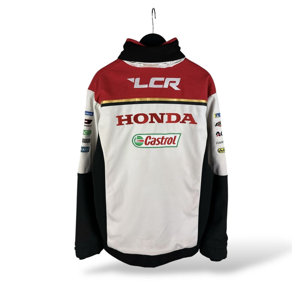 Honda Vintage LCR Honda Team Soft Shell Full Zip Racing Jacket Size US L / EU 52-54 / 3 - 19 Thumbnail