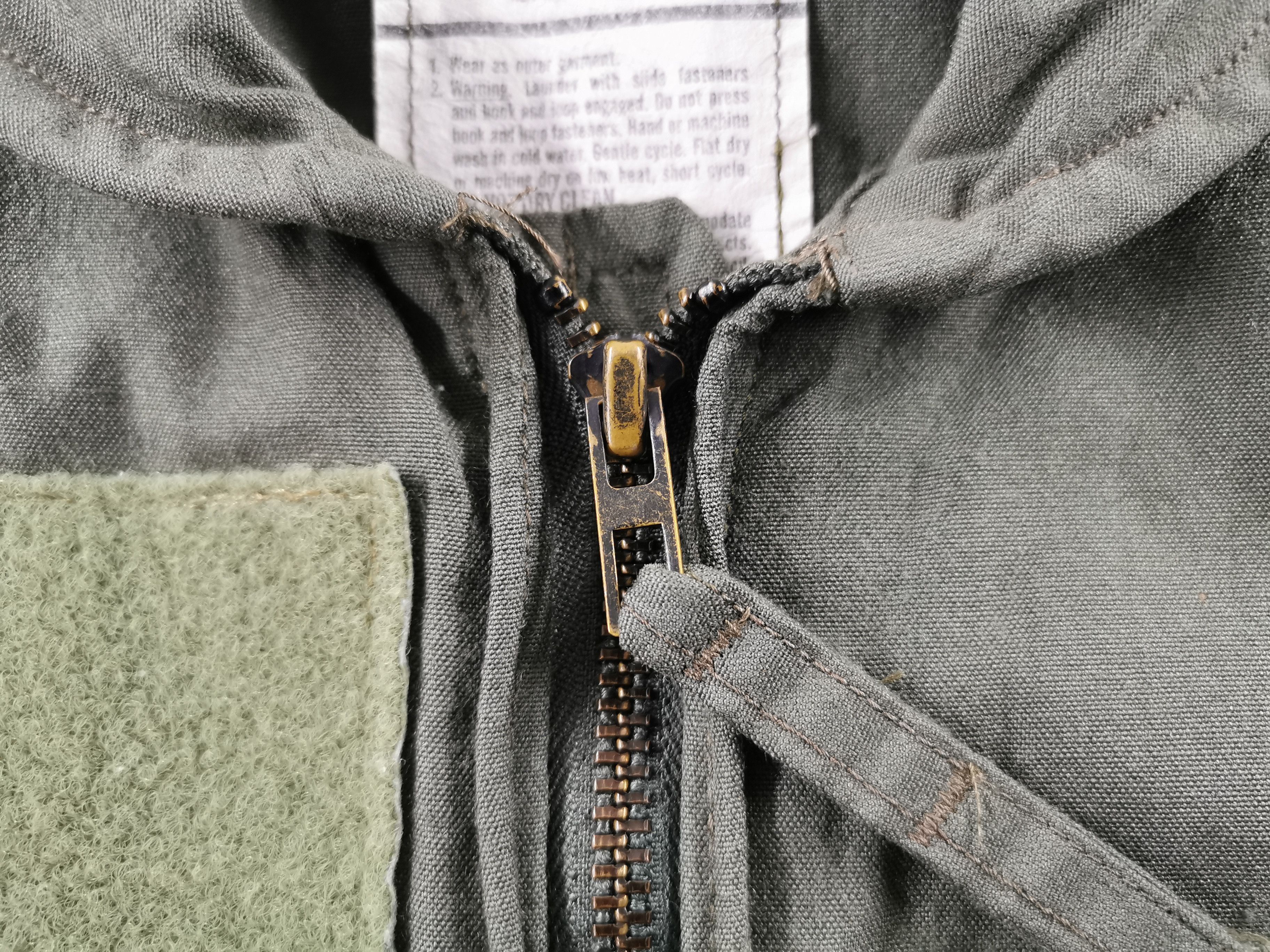 Vintage Distressed Vintage 80s US Army Flyer's CWU-27P Coveralls Size US 32 / EU 48 - 7 Thumbnail