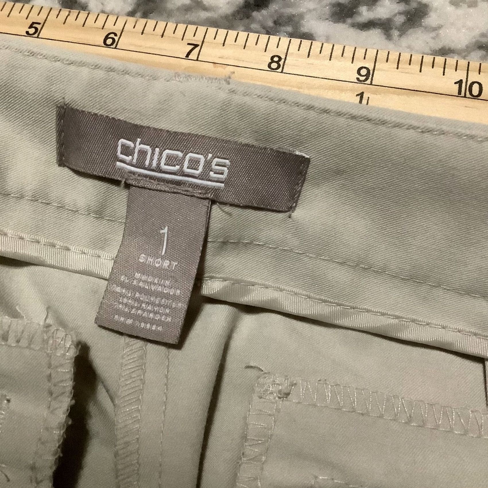 Vintage Chicos Pants Shirt? Wait Size 25" / US 0 / IT 36 - 5 Thumbnail