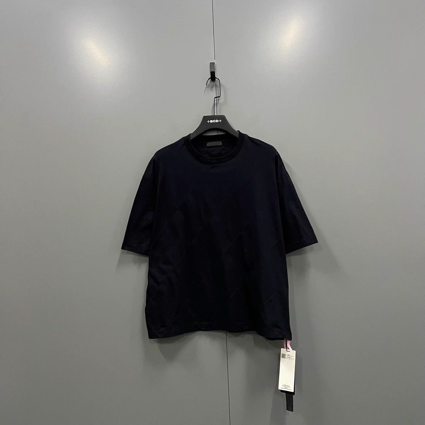 Prada PRADA men's black crewneck SS M 98new Size M / US 6-8 / IT 42-44 - 1 Thumbnail