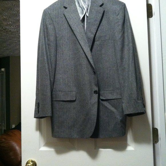 Hart Schaffner Marx HART SCHAFFNER MARX MEN'S WOOL SPORT JACKET BLAZER SIZE:46R Size 46R - 3 Thumbnail