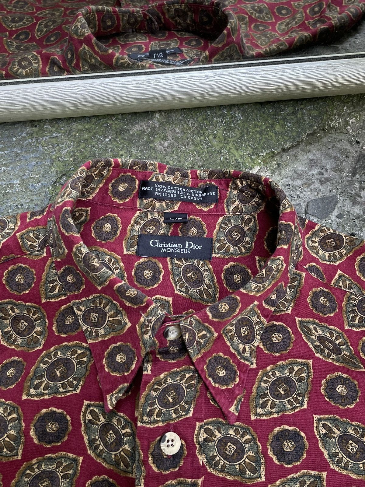 Christian Dior Monsieur ⚜️RARE⚜️ Christian Dior Monsiuer 90’s Shirt Button Up Size US L / EU 52-54 / 3 - 4 Thumbnail