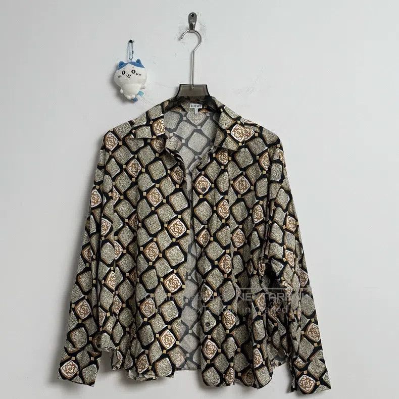 Loewe Loewe Plaid Print Shirt Size XS / US 0-2 / IT 36-38 - 1 Thumbnail