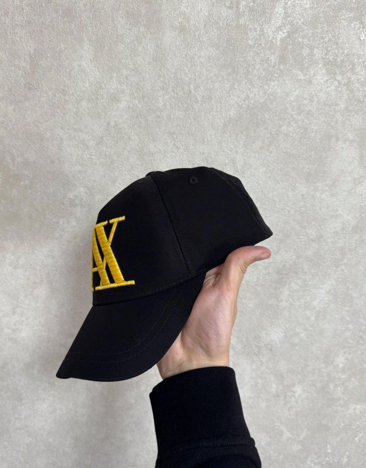 Armani Exchange ARMANI EXCHANGE BACK HAT CAP SNAPBACK BIG LOGO Size ONE SIZE - 3 Thumbnail