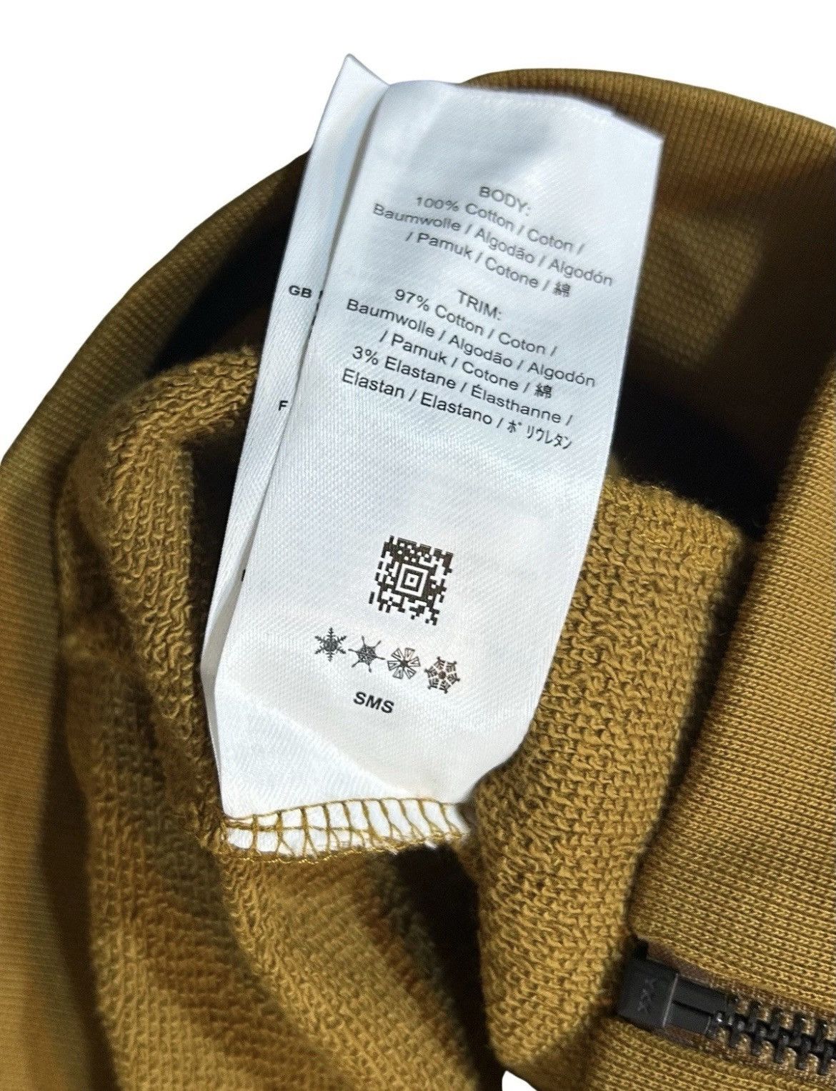 Fred Perry Fred Perry Dark Caramel Funnel Neck Full-Zip Track Jacket Size US M / EU 48-50 / 2 - 4 Thumbnail