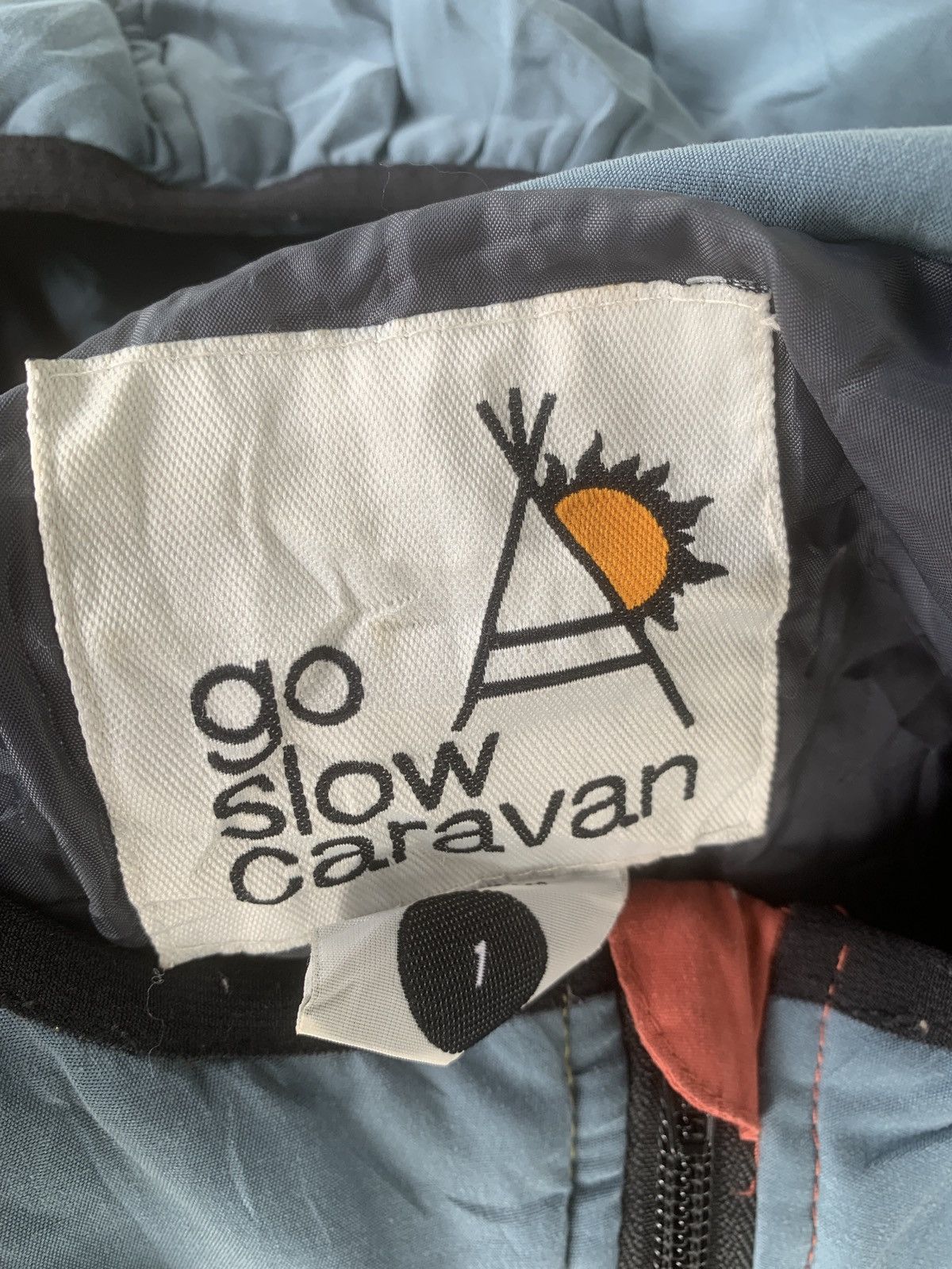 Japanese Brand × go slow caravan Go slow caravan multicolour puff down hoodie jacket Size US S / EU 44-46 / 1 - 4 Thumbnail