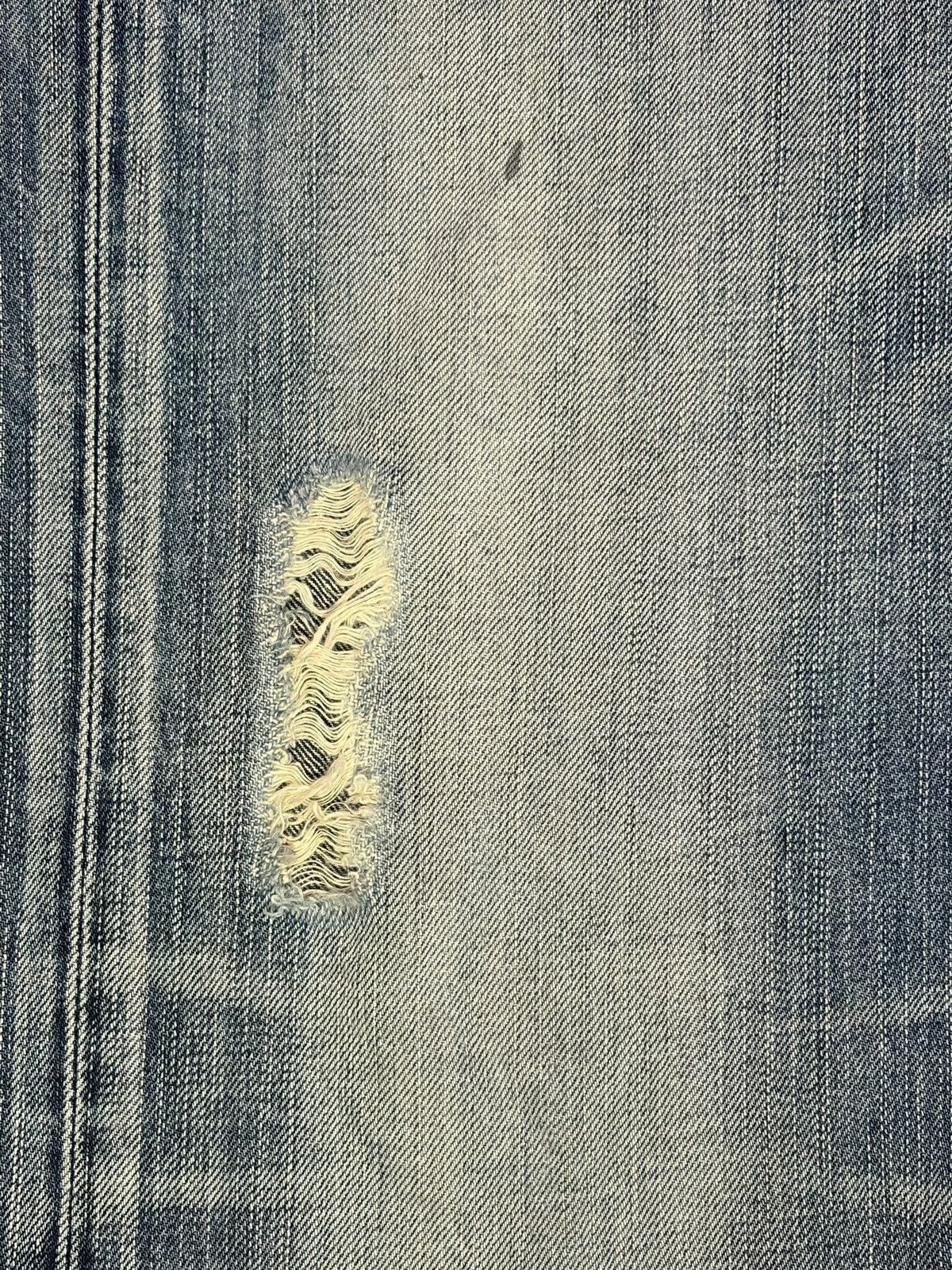 Edwin Vintage Japanese Edwin 503 Distress Flare Jeans Size 31" - 3 Thumbnail