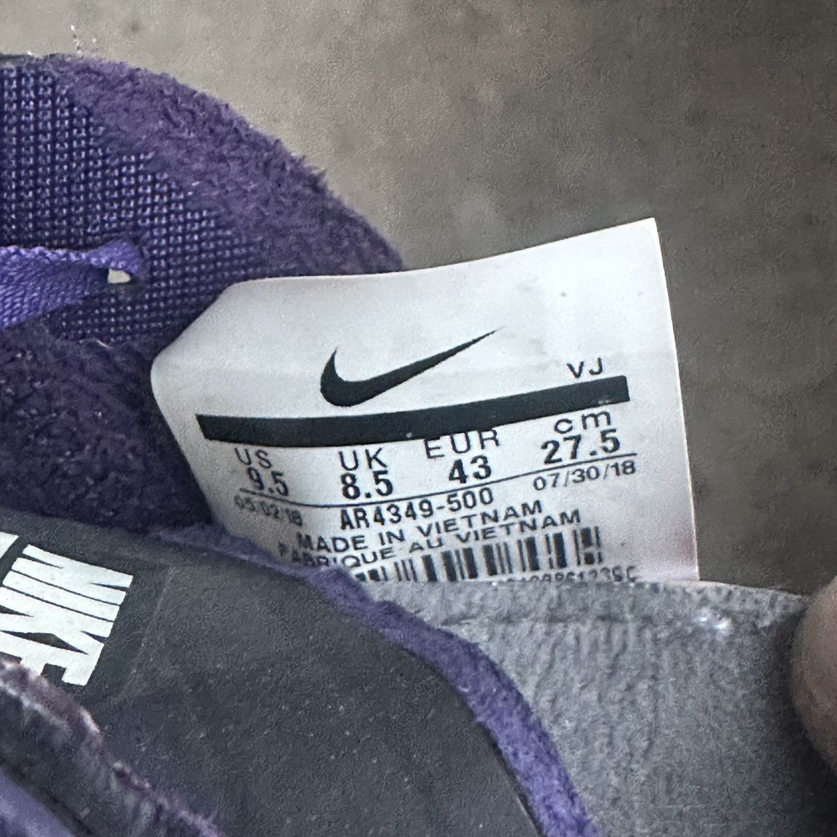 Gyakusou Nike Gyakusou x Zoom Fly SP Ink 2018 Size US 9.5 / EU 42-43 - 9 Thumbnail