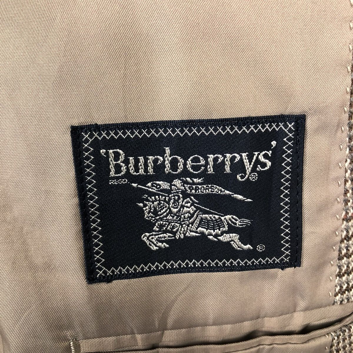 Burberry 🔥VINTAGE BURBERRYS NOVA CHECK WOOL JACKET DOUBLE COLLAR Size US M / EU 48-50 / 2 - 18 Thumbnail
