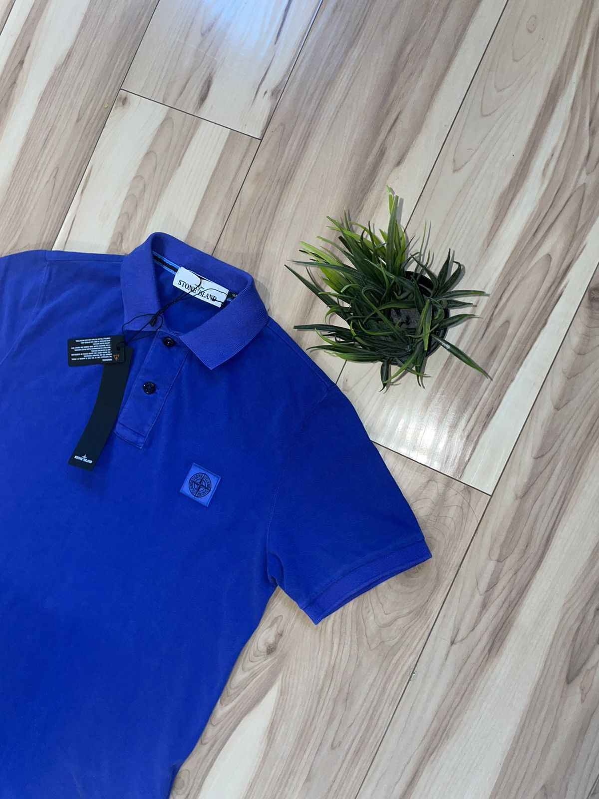Stone Island NEW with tags Polo T-Shirt Stone Island patch program Size US S / EU 44-46 / 1 - 2 Thumbnail