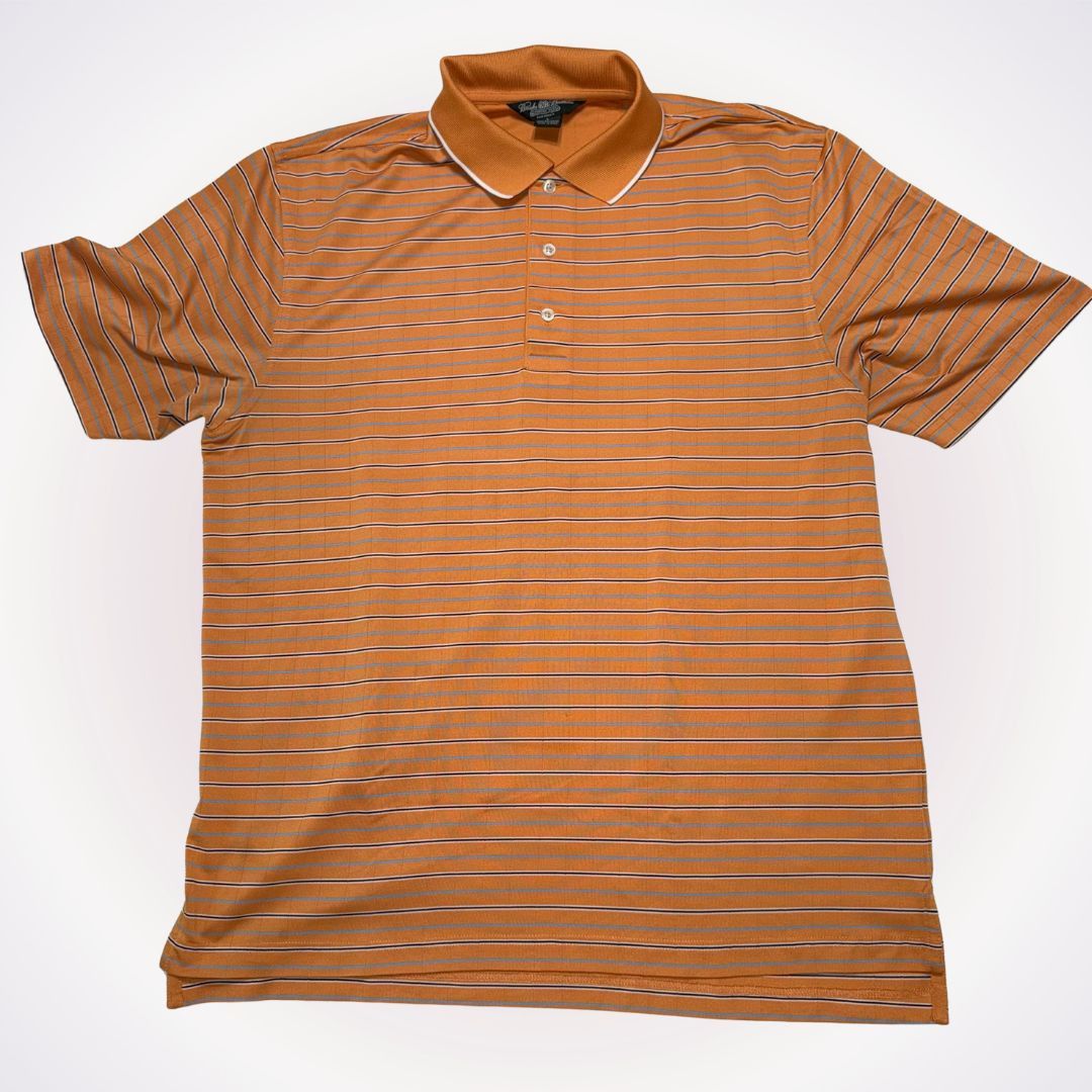 Brooks Brothers Brooks Brothers Country Club Striped Polo | Sz L Size US L / EU 52-54 / 3 - 1 Thumbnail