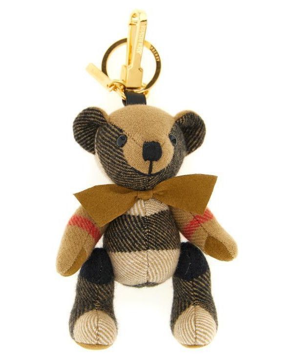 Thomas Bear Charm in Brown, Men's