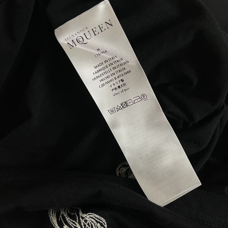 Alexander McQueen Alexander McQUEEN Thread - coiled embroidered abstract skul Size US M / EU 48-50 / 2 - 5 Thumbnail