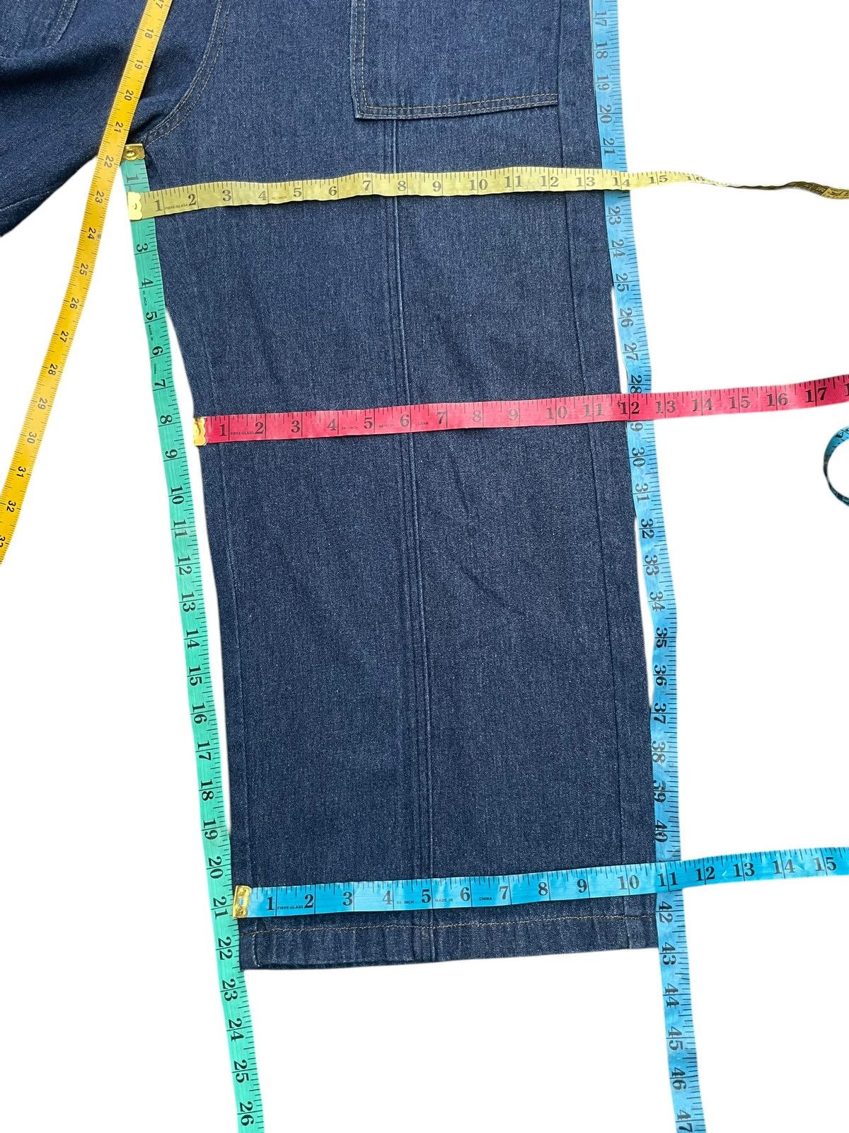 Japanese Brand Samansa Mos2 Denim Jumper Size 36" / US 14 / IT 50 - 10 Thumbnail