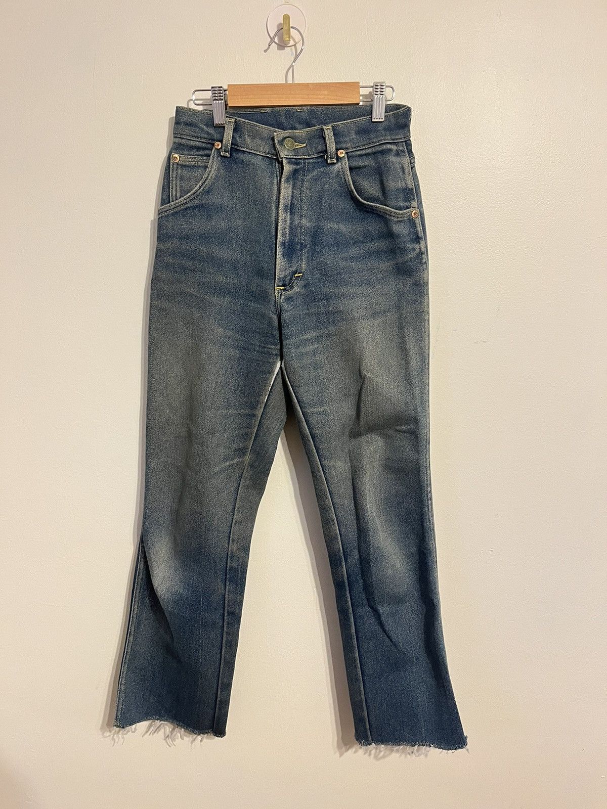 Japanese Brand × Lee Vintage 1960s Lee Jeans Distressed Women’s Size 25" / US 0 / IT 36 - 1 Thumbnail