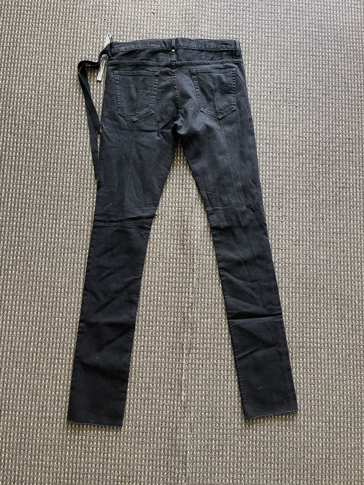 Fagassent Toshiki Aoki Seigeki Knee Slit Jeans Size US 30 / EU 46 - 2 Thumbnail