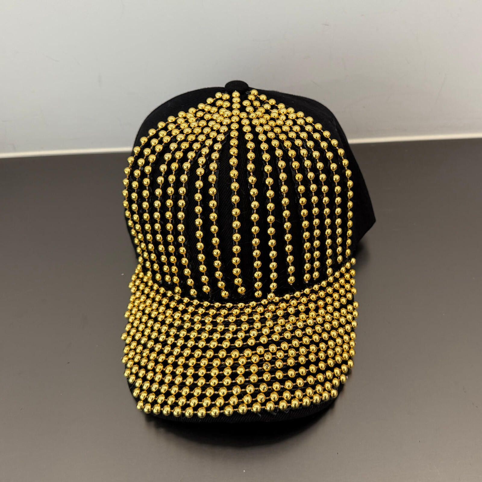 Other Full Pearl Rhinestone Baseball Cap | All-Over Crystal Size ONE SIZE - 3 Thumbnail