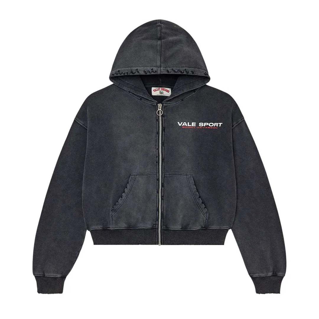 Forever Staple Zip Up Hoodie Black