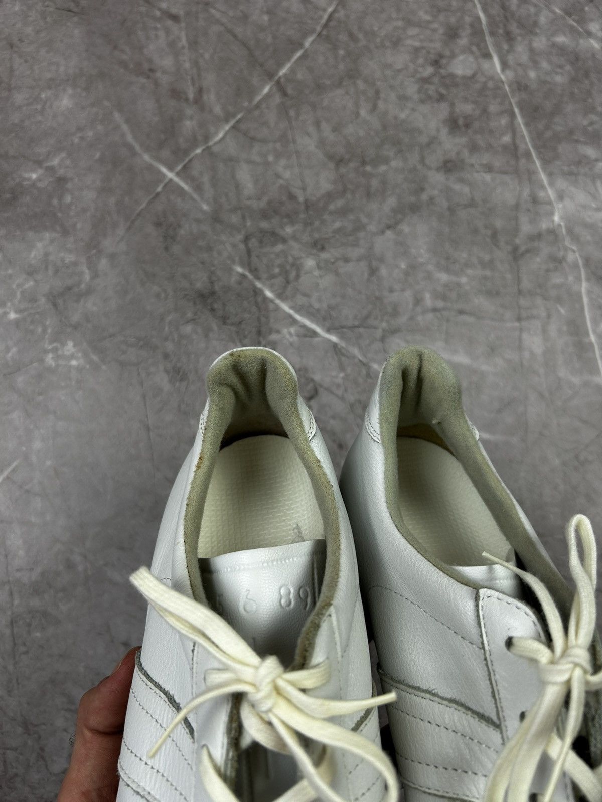 Vintage BW Sport Shoes Vintage Leather Sneakers Shoes Bundeswehr Size US 9 / EU 42 - 18 Thumbnail