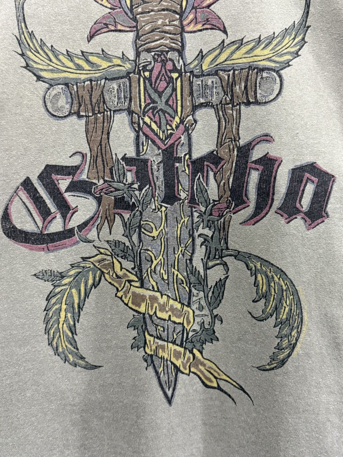 Gotcha × Vintage Vintage 90s Gotcha Surfwear Single Stitches Faded Tee Size US XL / EU 56 / 4 - 4 Thumbnail