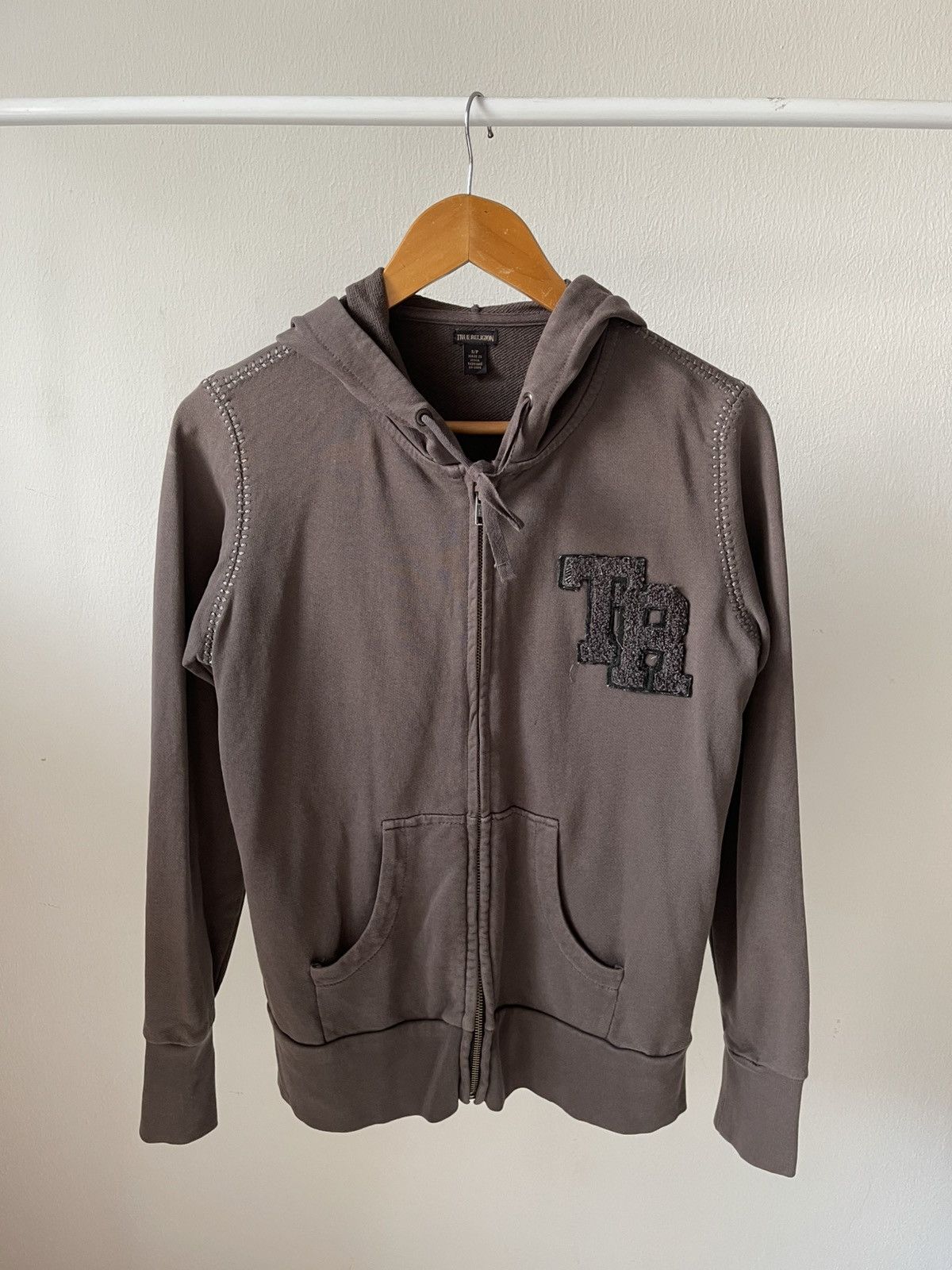 True Religion 2000s True Religion Zip Hoodie Size US S / EU 44-46 / 1 - 1 Thumbnail