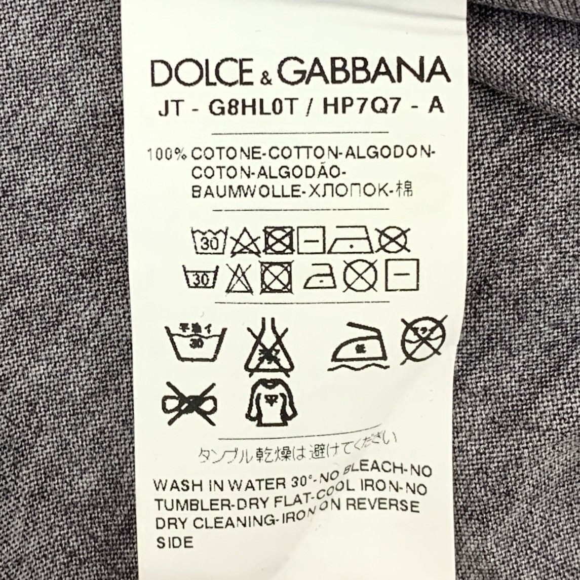 Dolce & Gabbana Dolce & Gabbana Crew Neck Short Sleeve T-Shirt K26WX Size US XS / EU 42 / 0 - 6 Thumbnail