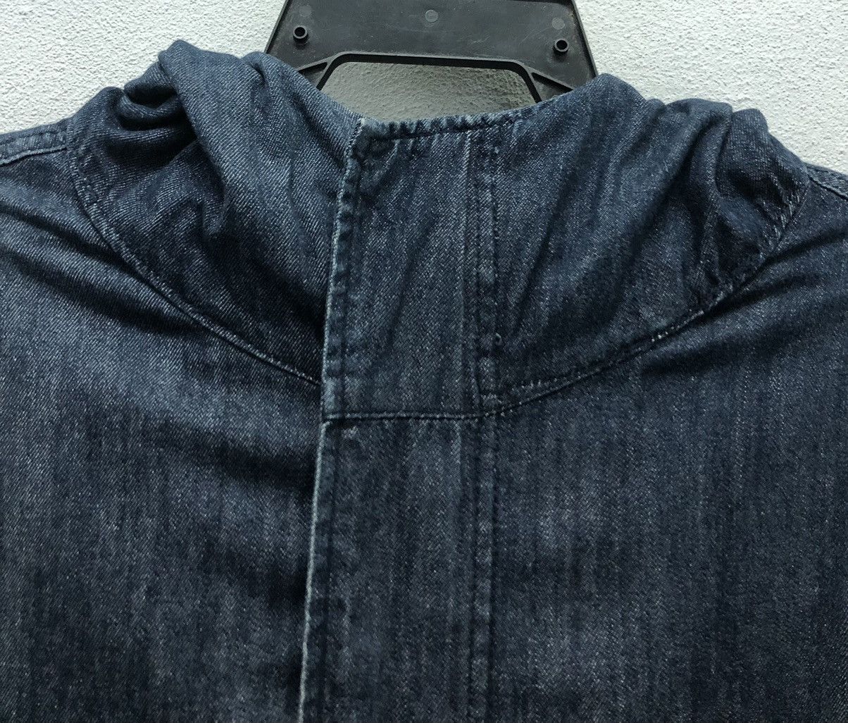 Vintage Back Number Denim Hooded Parka Jacket - Medium Size US M / EU 48-50 / 2 - 3 Thumbnail