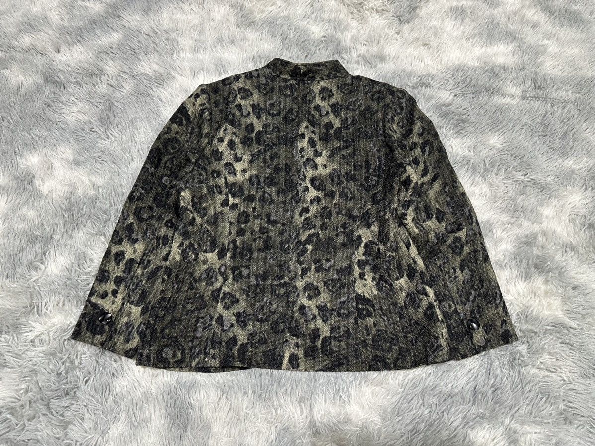 Japanese Brand 🔥Vintage Jun Ashida Leopard Blazer Jacket Size US M / EU 48-50 / 2 - 8 Thumbnail