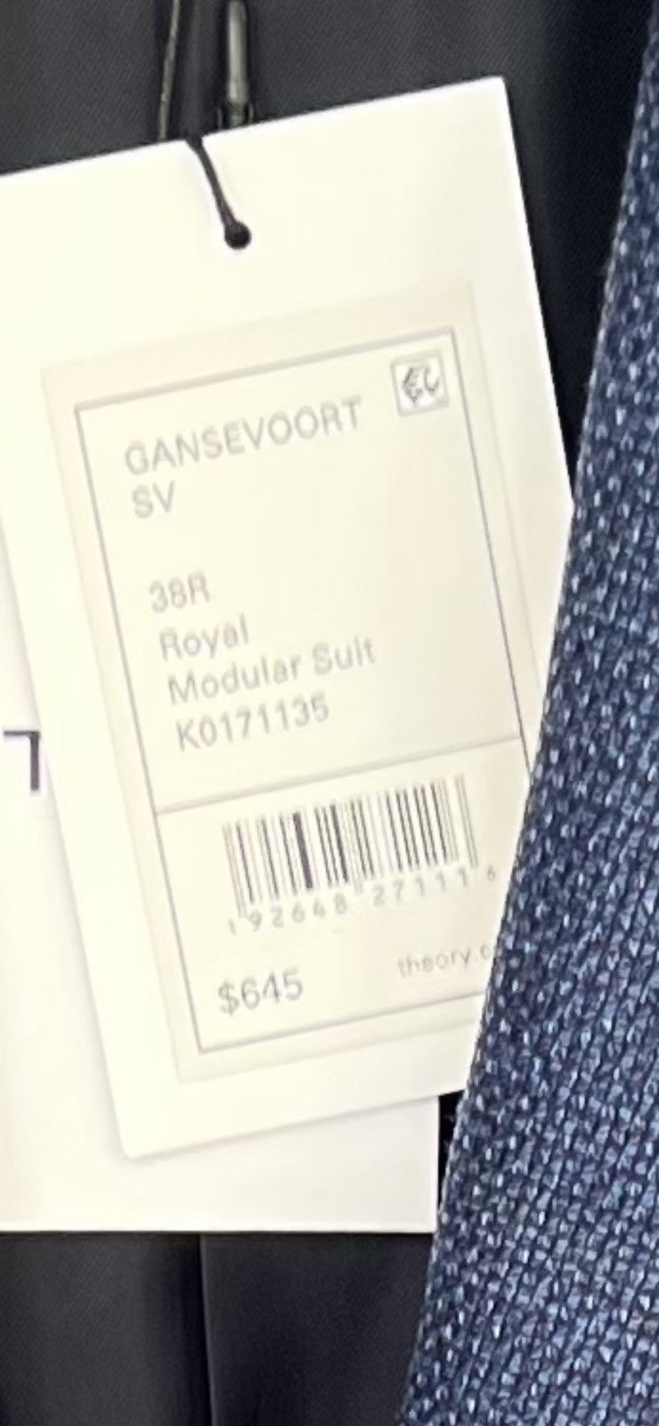 Theory Theory Royal Modular Suit Size 38R - 4 Thumbnail