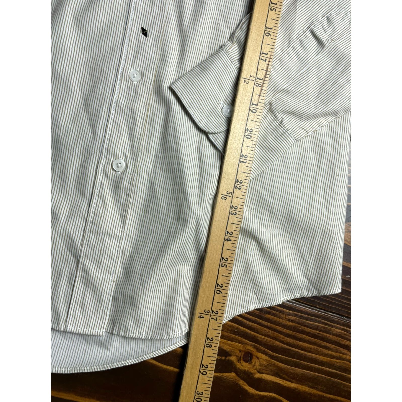 Vintage Las Olas Shirt Womens Small Cream Brown Striped Floral Embroidered Humming Bird Size S / US 4 / IT 40 - 7 Thumbnail