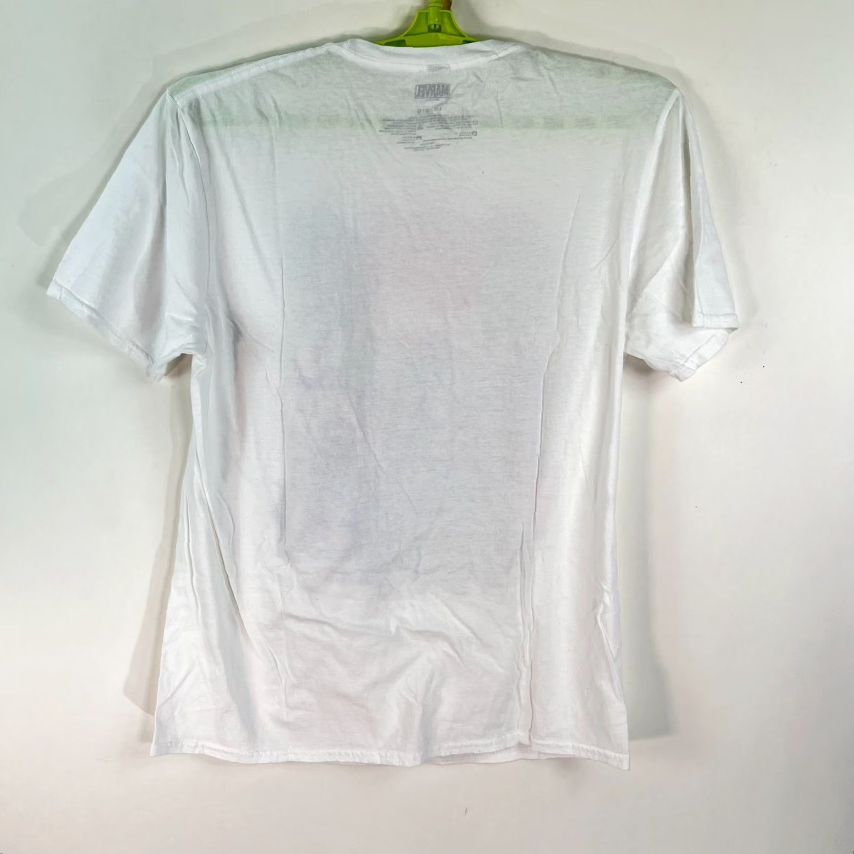 Vintage Marvel Comics Super Hero Graphic T-Shirt Men's White Large Captain America Iron Man Spider-Man Size US L / EU 52-54 / 3 - 3 Thumbnail