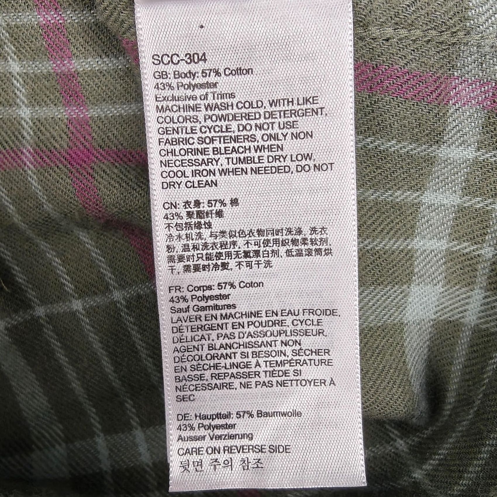 Marmot Marmot Shirt Womens Medium Green Plaid Flannel Button Front Long Sleeve Casual Size M / US 6-8 / IT 42-44 - 3 Thumbnail