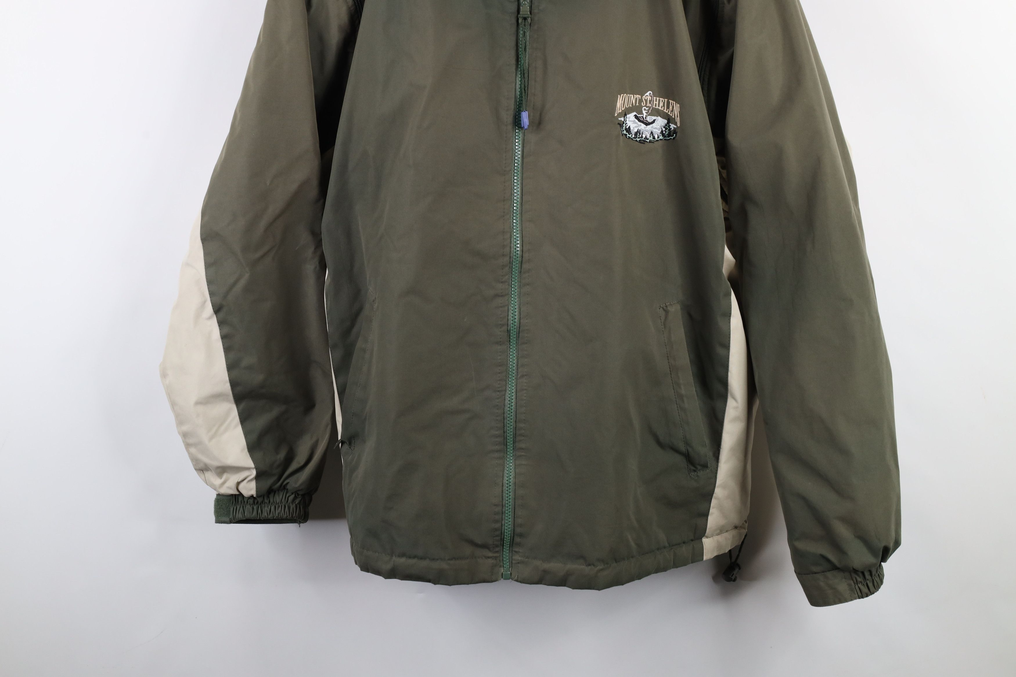 Vintage Vintage 90s Reversible Mount St Helens Jacket Vest Green Size US XL / EU 56 / 4 - 3 Thumbnail
