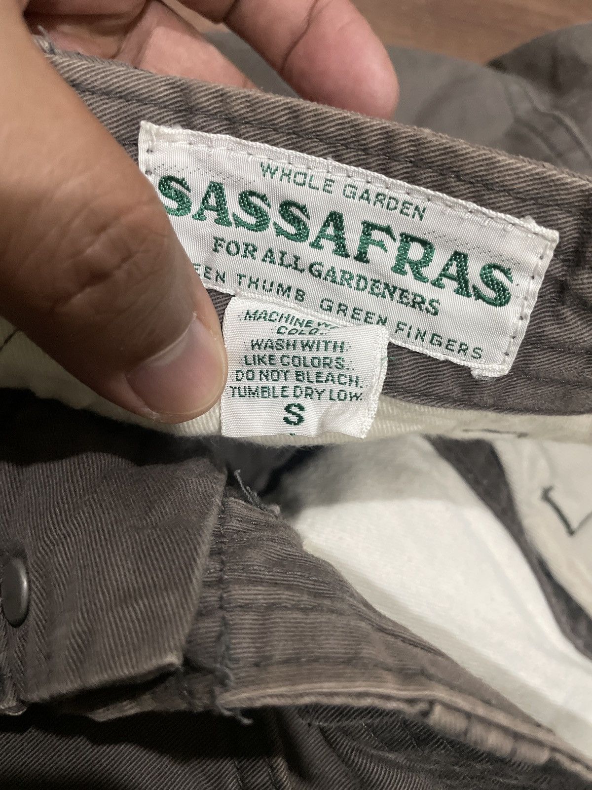 Garden Sassafras Vintage 90s Gardener Trouser Size US 30 / EU 46 - 16 Thumbnail