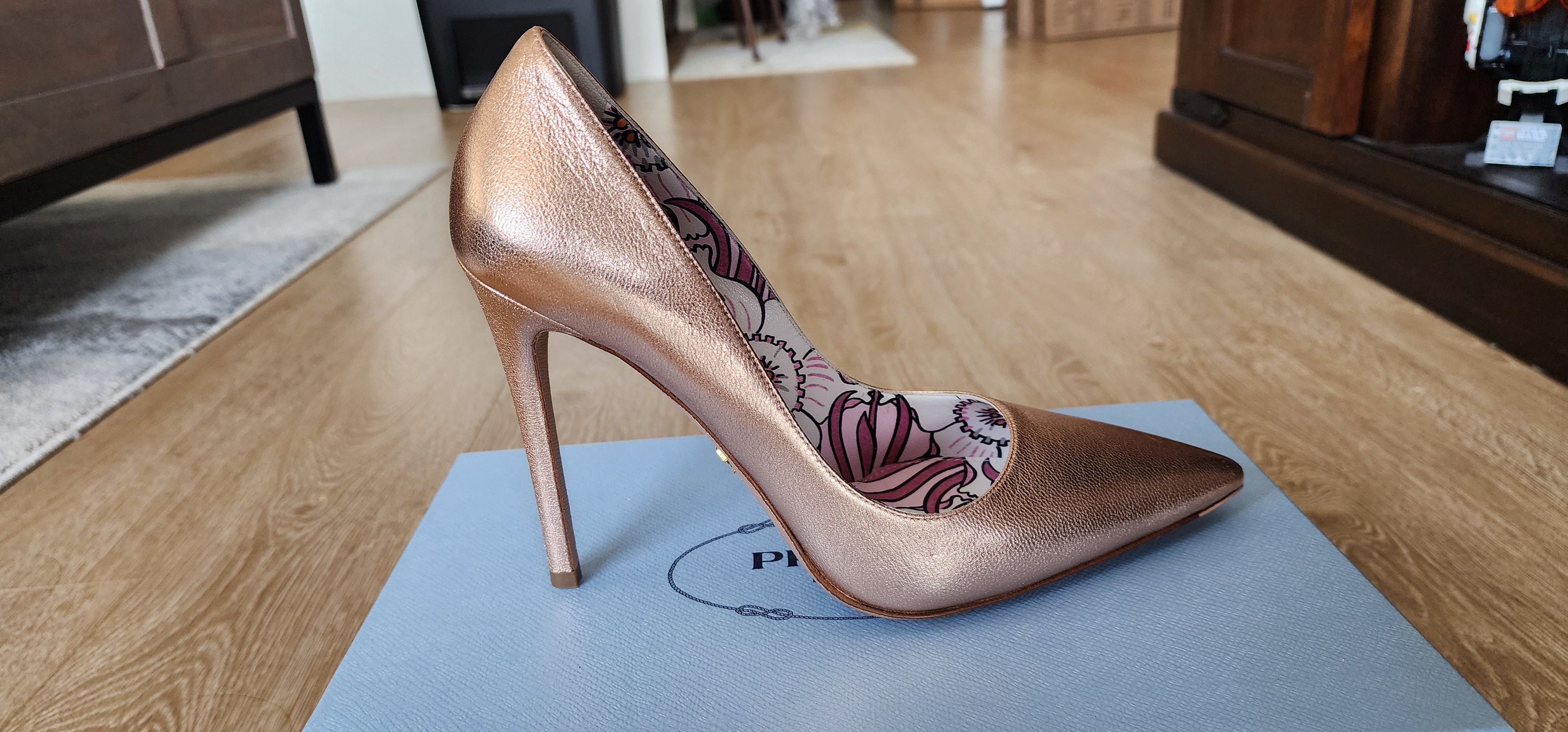 Prada Prada Clazature Donna Leather pump Size US 9.5 / IT 39.5 - 15 Thumbnail