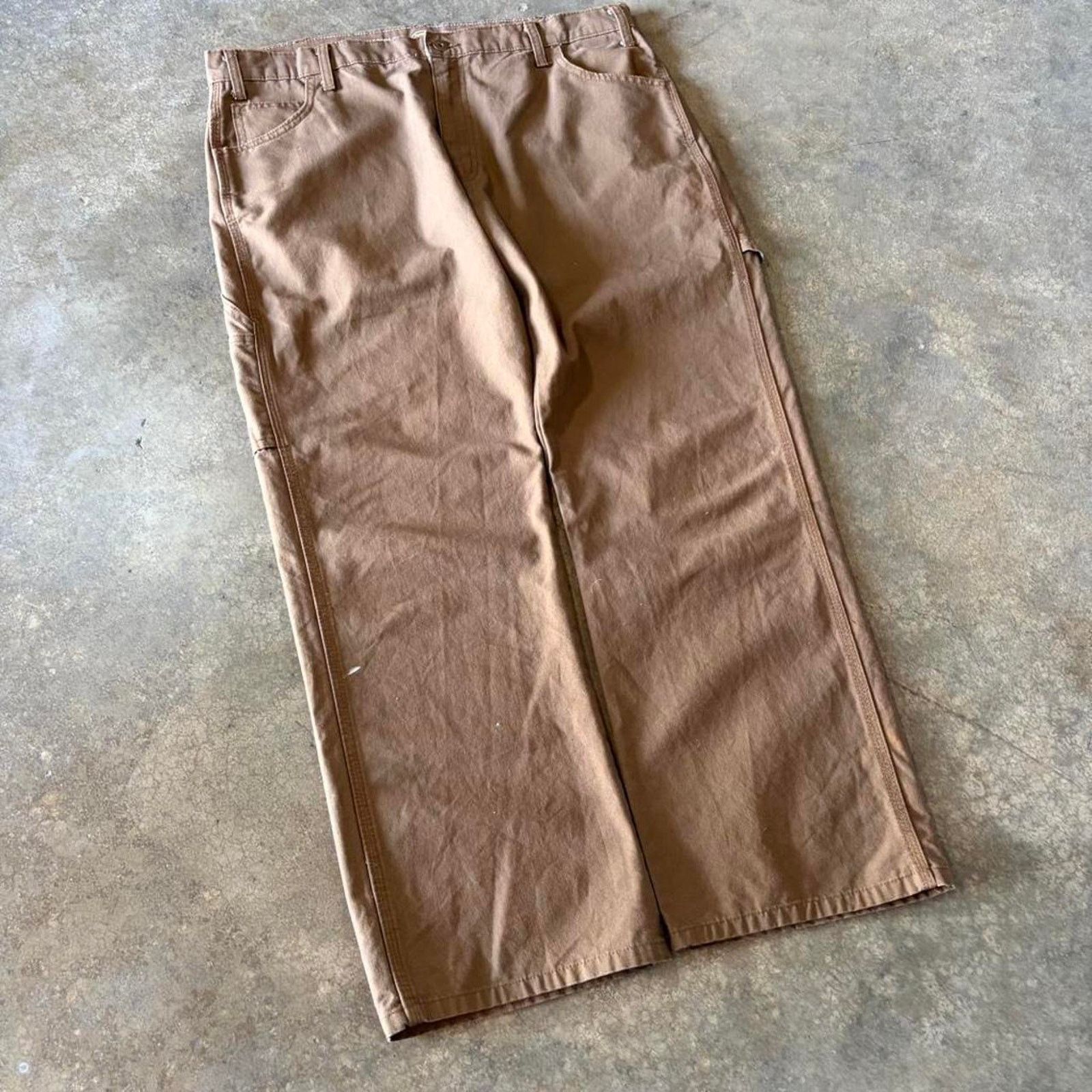 Dickies 2000s dickies earthtone carpenter pants Size US 38 / EU 54 - 3 Thumbnail