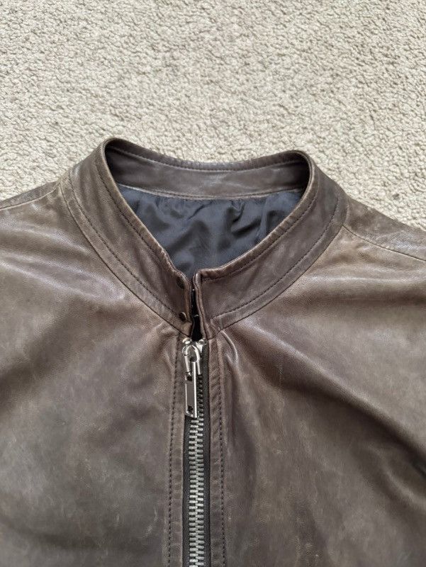 Rick Owens Rick Owens SS11 “Anthem” Intarsia Leather Jacket Size US XS / EU 42 / 0 - 3 Thumbnail