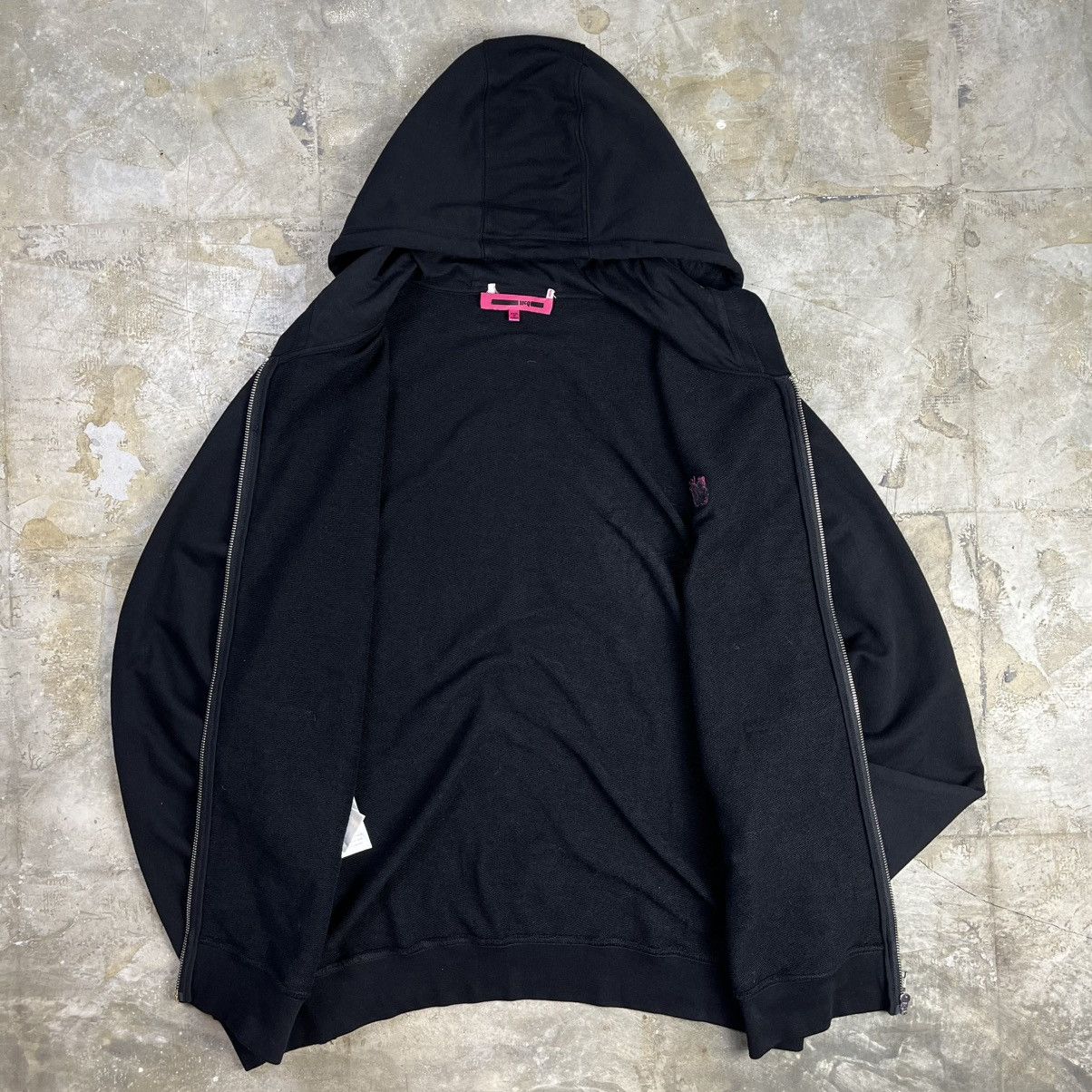 McQ Alexander McQueen McQ by Alexander McQueen Pink Swallow Embroidery Hoodie Size US XL / EU 56 / 4 - 9 Thumbnail