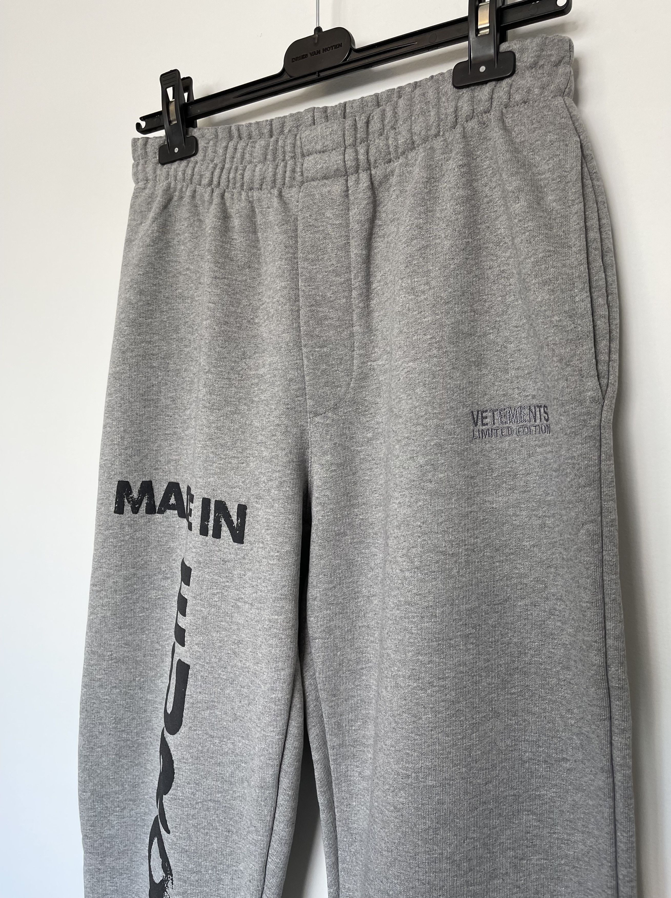 Vetements S Small EU Logo Made in Europe Prisoner FW21 Limited Edition Size US 30 / EU 46 - 3 Thumbnail