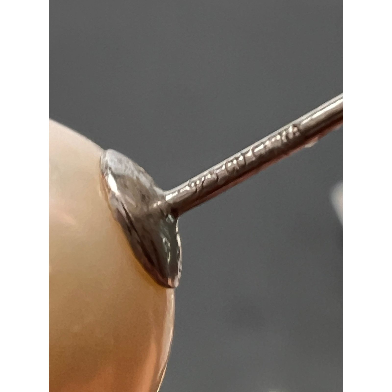 Other Graduated dangling pearl earrings in sterling silver Size ONE SIZE - 11 Thumbnail