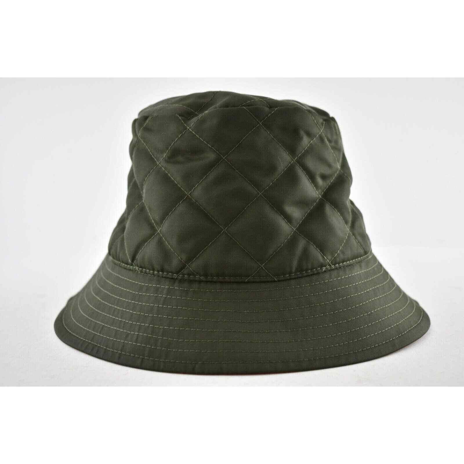 Celine Celine Paris Nylon Twill Orange Sun Bucket Hat M Medium Size ONE SIZE - 8 Thumbnail