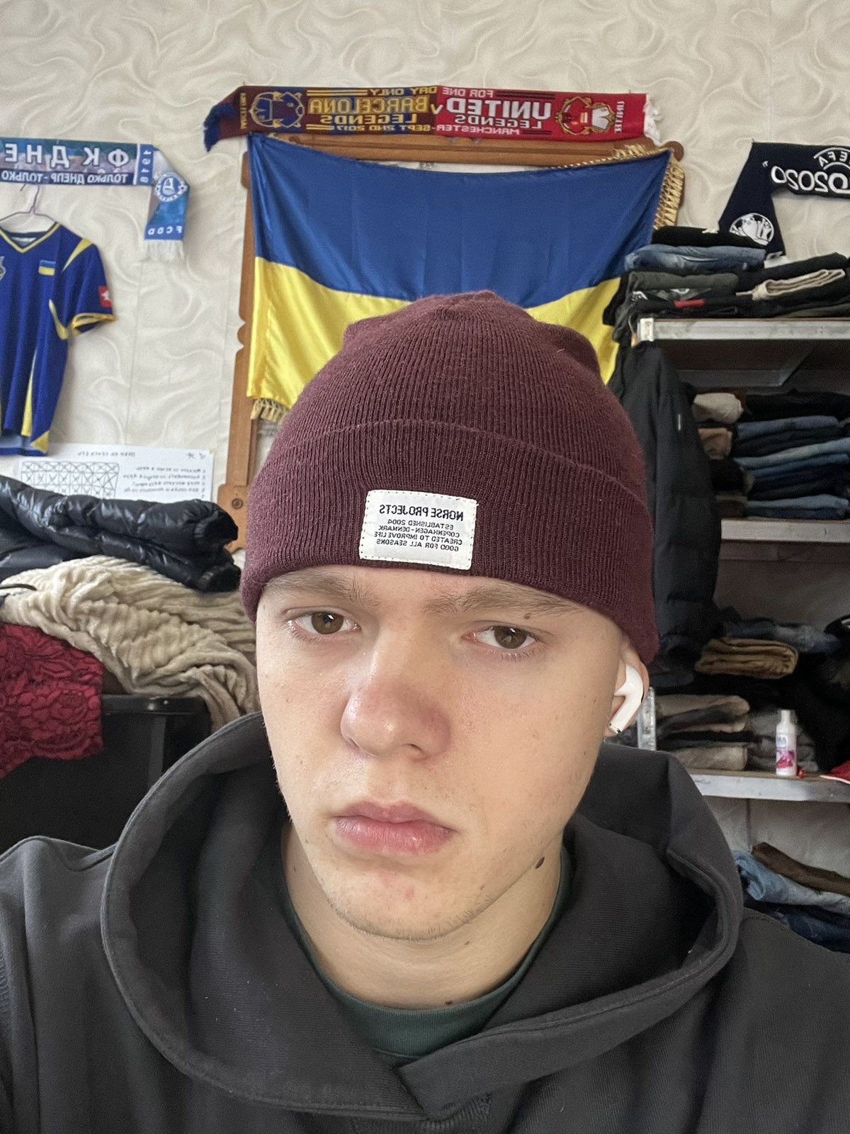 Norse Projects Vintage Norse Projects Streetwear Stripe Beanie Hat Size ONE SIZE - 14 Thumbnail